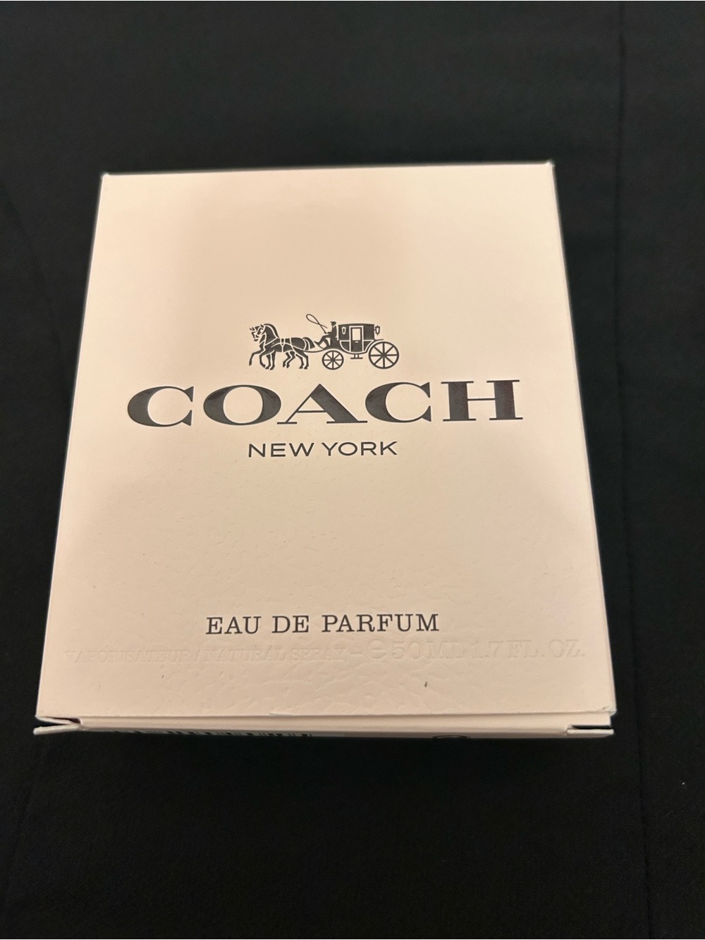 Coach Pink & Gold Eau de Parfum Bottle with Box